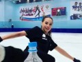 Загитова исполнила трюк на коньках для Bottle Cap Chellenge 1