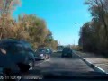 Столб упал на авто в Серпухове
