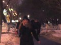Играем в снежки (розыгрыш, пранк) // Snowball fight prank in Russia