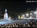 В Харькове снесли памятник Ленину. 28.09.2014