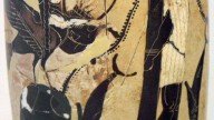 White-ground lekythos by the Endinburgh Painter, late 6th century BC. Odysseus and the sirens. Athen