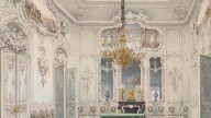 Премацци. Интерьеры Зимнего дворца. Зеленая столовая ?