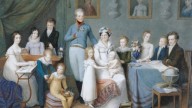 Ritratto del principe Johann I von Liechtenstein (1760-1836) e della sua famiglia, 1817