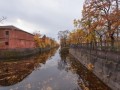 27.Кронштадт осенний. Обводный канал.Вид в сторону Итал?