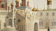 Gilbertson E. - Boyar Ground and the Church of Our Saviour behind the Gold Railing in the Moscow Kre