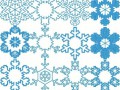 Snowflake Vectors Brushes