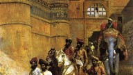 Weeks_Edwin_Lord_The_Maharahaj_of_Gwalior_Before_His_Palace