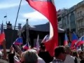Митинг в Праге.