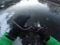 Авария на 80 км/ч на замерзшем озере