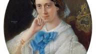 Рокштуль. Портрет императрицы Марии Александровны. 1862