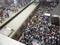 Beijing Subway, Line 13, morning rush hour - just a little crowded