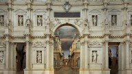 театр (Teatro Olimpico), Виченца, Италия