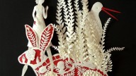 A-Forest-in-the-Mind.-Paper-sculpture-by-Elsa-Mora
