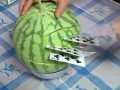 The Real Fruit Ninja: Slicing Fruits, Veggies with Playing Cards