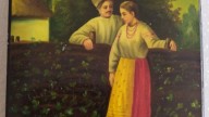 . Федоскино художник Папенова К. 1948 год
