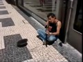 Street artist doing Nirvana cover (Heart Shaped Box)