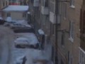 Уборка льда с крыш в Москве