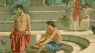 Дионисио. Телемах и Писистрат во дворце Менелая.