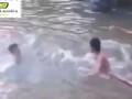 Group of boys who don't know how to swim are unable to save two of their friends - India