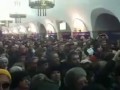 Українці заспівали гімн України прямо в метро