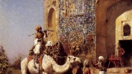 Weeks_Edwin_Old_Blue_Tiled_Mosque_Outside_Of_Delhi_India