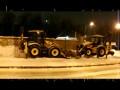 Уборка улиц от снега в Санкт Петербурге