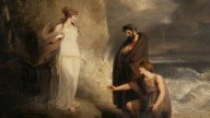 Richard Westall. Потерпевшие кораблекрушение Телемах и Менто?