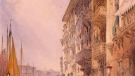 A_Gondola_on_the_Grand_Canal,_Venice)_by_William_Callow,_RWS