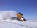 Как убирают снег с путей