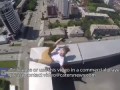 Rooftopper Hangs Off 40 Storey Building
