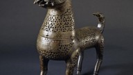 Иран, XI в. бронза (латунь), серебро, медь инкрустация вы?