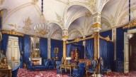Премацци. Интерьеры Зимнего дворца. Спальня императри