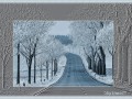 Коллаж от tane4ki 777 "Дорога из зимы к весне"