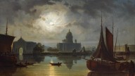 -Петербург в лунном свете», 1871 год.