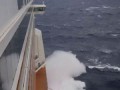 Cruise ship caught in a bomb cyclone (Norwegian Breakaway)