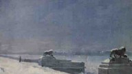 М. На Неве.Зима.1942