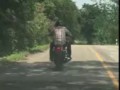 Snake Targets Motorcyclist