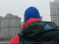 Urban extreme basejumping