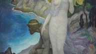 N. C. Wyeth .Одиссей и Калипсо