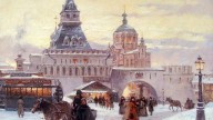 Léon ZEYTLINE(1885-1962)Москва в снегу.