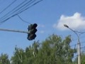 Неисправный светофор на проспекте Яковлева