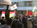 Протесты курдов в Германии.
