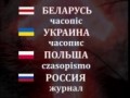 Беларусь Украина Польша Россия - языки и слова