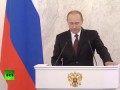 Путин об "обнаглевших выходцах"... (камеру навели на Кадырова)