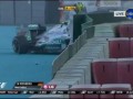 F1 Abu Dhabi 2012 Rosberg Crashes Karthikeyan