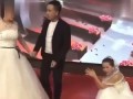 Bride in shock after her groom's ex enter wedding in a bridal gown